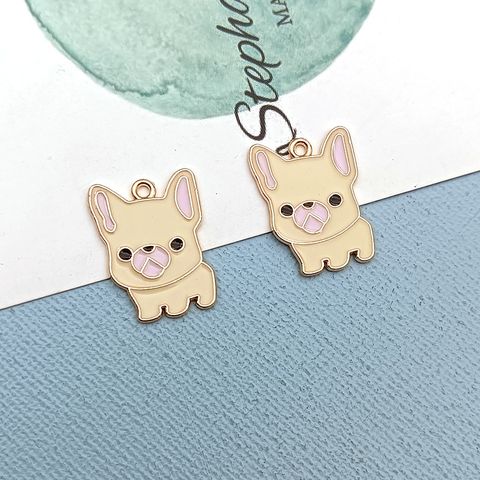 Cute Cartoon Pet Dog Corgi Pendant Diy Alloy Decoration Accessories Necklace Earrings Keychain Pendant Accessories