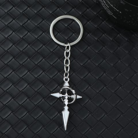 Simple Style Classic Style Commute Cross Alloy Bag Pendant Keychain