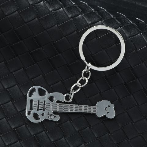 Casual Rock Musical Instrument Letter Alloy Keychain