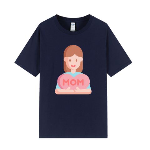 Women's T-shirt Short Sleeve T-Shirts Casual Letter