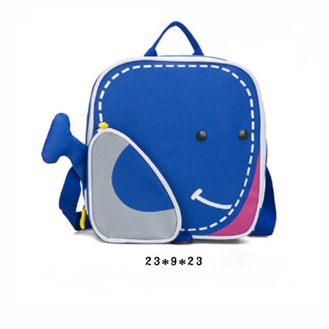 Kid'S Oxford Cloth Animal Cute Zipper Fashion Backpack
