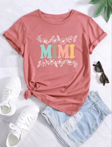 Women's T-shirt Short Sleeve T-Shirts Round Casual Letter Dinosaur