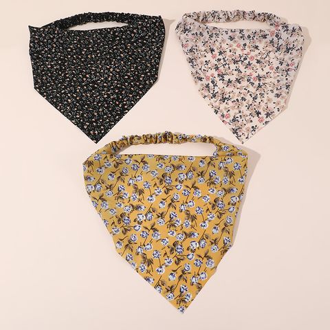 Women's Simple Style Classic Style Ditsy Floral Cloth Printing Hair Band