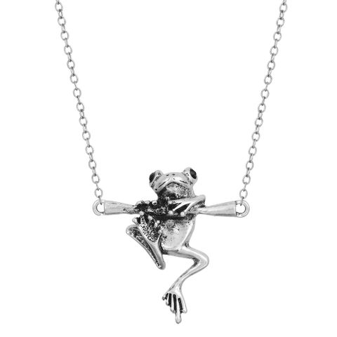 Retro Exaggerated Classic Style Frog Alloy Unisex Pendant Necklace 1 Piece