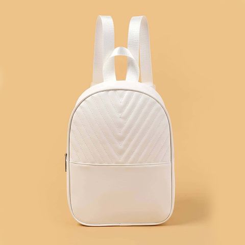 Waterproof 14 Inch Solid Color Holiday Daily School Backpack