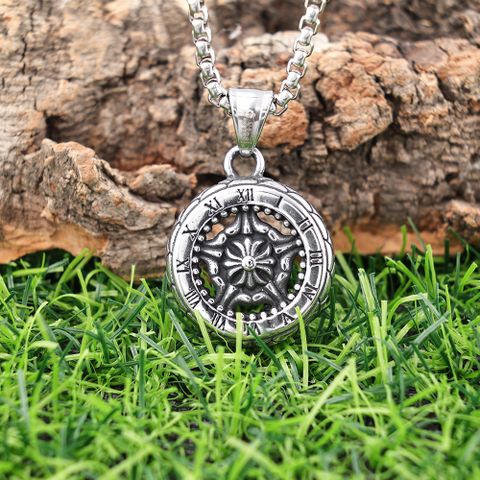 1 Piece 304 Stainless Steel Geometric Pendant Chain