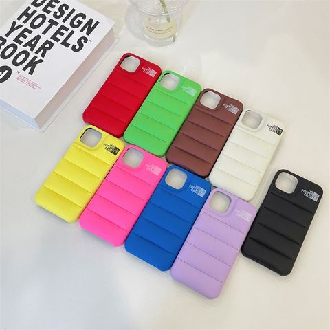 Fashion Solid Color Pu Leather   Phone Accessories