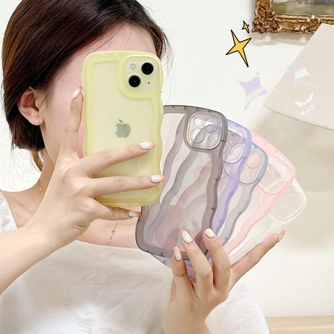 Novelty Fashion Simple Style Solid Color Tpu   Phone Cases