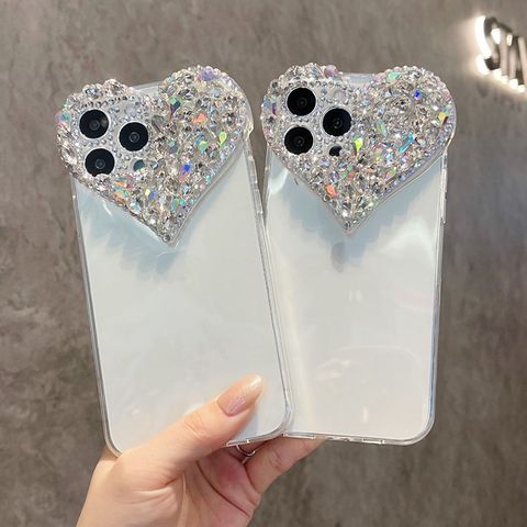 Simple Style Heart Shape Tpu   Phone Cases
