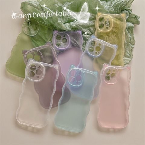 Cute Solid Color Tpu   Phone Cases