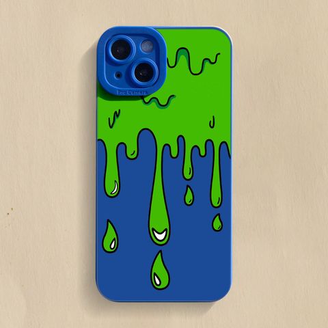 Cartoon Style Color Block   Phone Cases