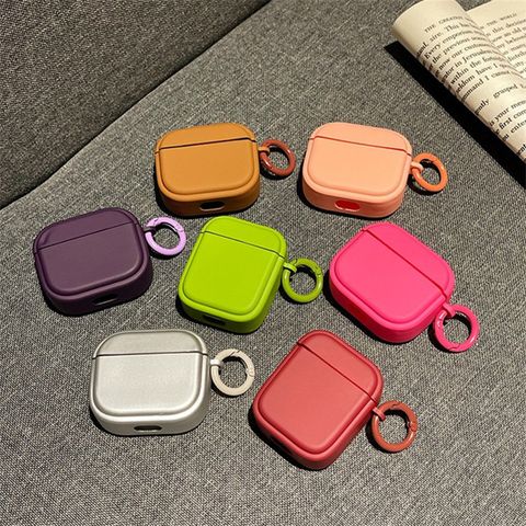 Simple Style Solid Color   Phone Cases