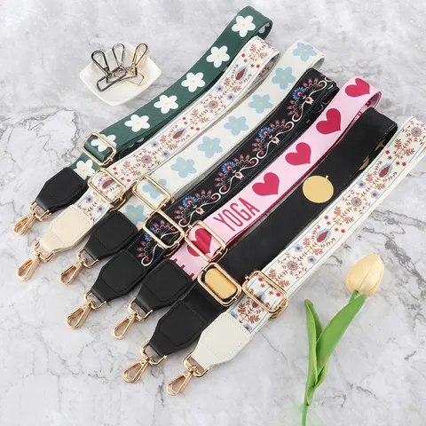 Nylon Flower Snowflake Bag Strap