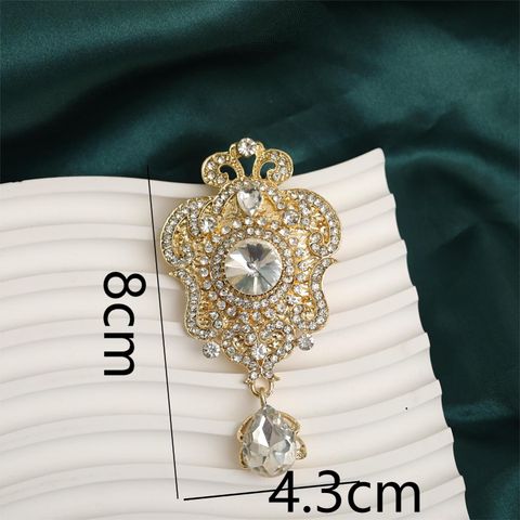 Elegant Simple Style Bee Dragonfly Alloy Plating Inlay Rhinestones Pearl Women's Brooches 1 Piece