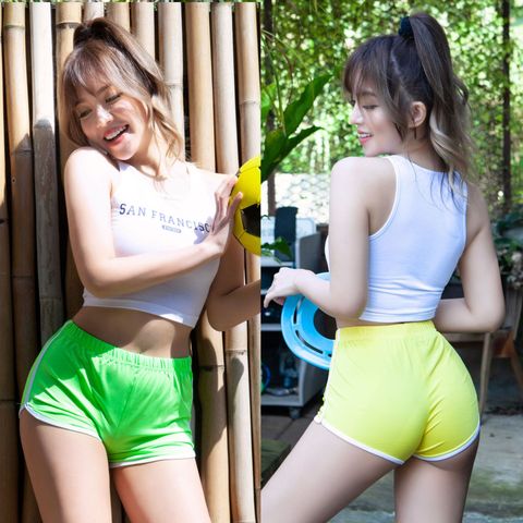 Women's Daily Casual Solid Color Shorts Shorts Sweatpants