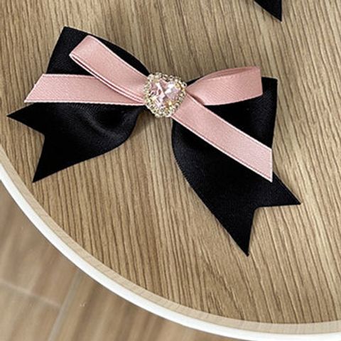 Women's Sweet Simple Style Bow Knot Cloth Hair Clip Hair Tie Brooches