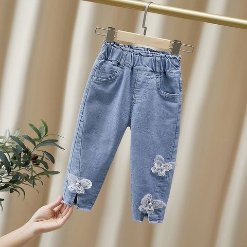 Cute Bow Knot Polyester Pants & Leggings
