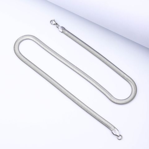 Titanium Steel Simple Style Geometric Necklace