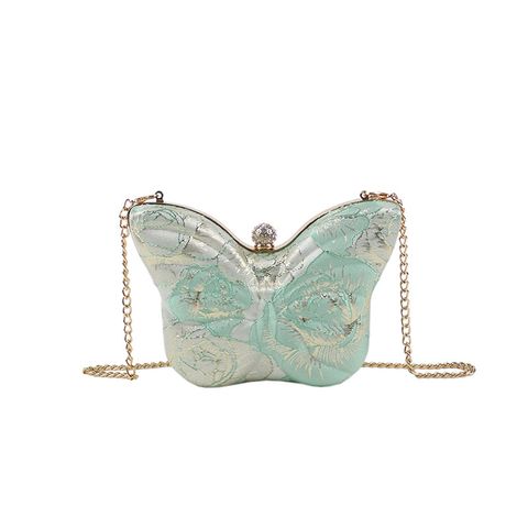 Polyester Butterfly Evening Bags