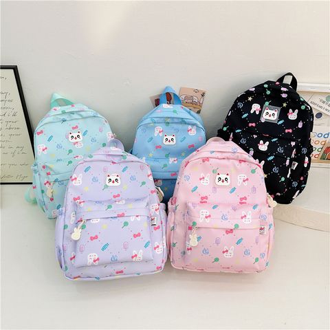 Animal Cartoon Casual School Daily Kids Backpack