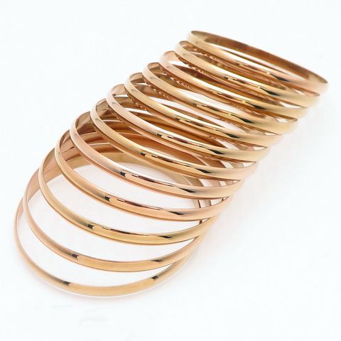 Fashion Stainless Steel 18K Gold Plated In Bulk