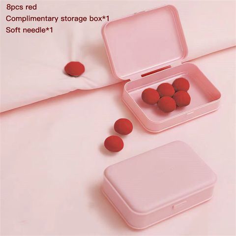 Casual Cute Solid Color Stainless Steel Metal Storage Box Artificial Decorations