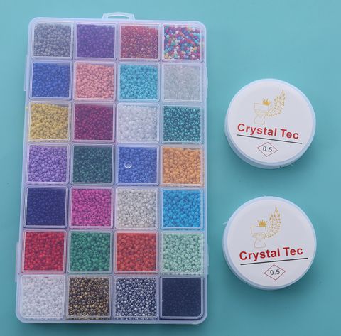 1 Set Hole Under 1mm Plastic Round Dots Beads