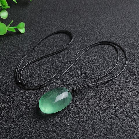 Simple Style Solid Color Natural Crystal Artificial Decorations