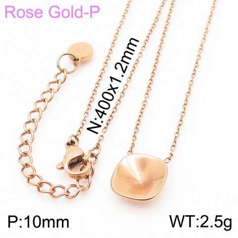 304 Stainless Steel 18K Gold Plated Basic Modern Style Classic Style Water Droplets Solid Color Earrings Necklace