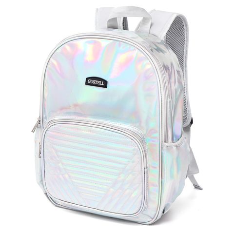 Waterproof Solid Color Casual Kids Backpack