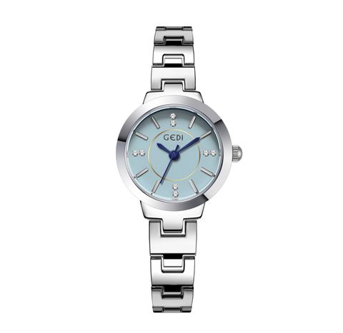 Simple Style Classic Style Solid Color Jewelry Buckle Quartz Women's Watches