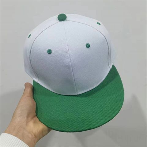 Unisex Simple Style Color Block Curved Eaves Baseball Cap