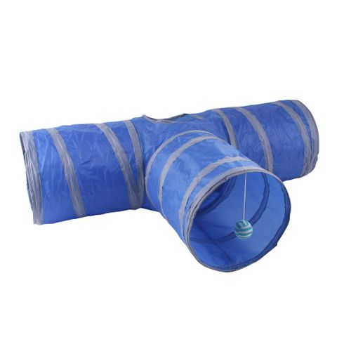Basic Polyester Color Block Pet Toys
