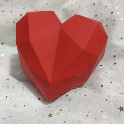 Valentine's Day Fashion Heart Shape Plastic Wedding Gift Wrapping Supplies 1 Piece