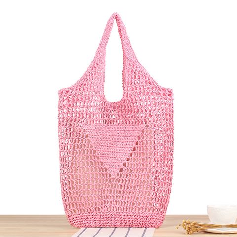 Women's Vintage Style Classic Style Solid Color Paper String Shopping Bags
