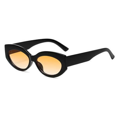 Streetwear U Shape Ac Cat Eye Full Frame Women's Sunglasses