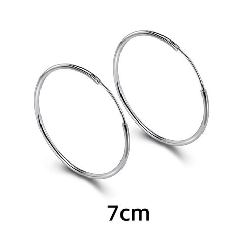 1 Pair Simple Style Double Ring Circle Copper Plating Gold Plated Silver Plated Earrings