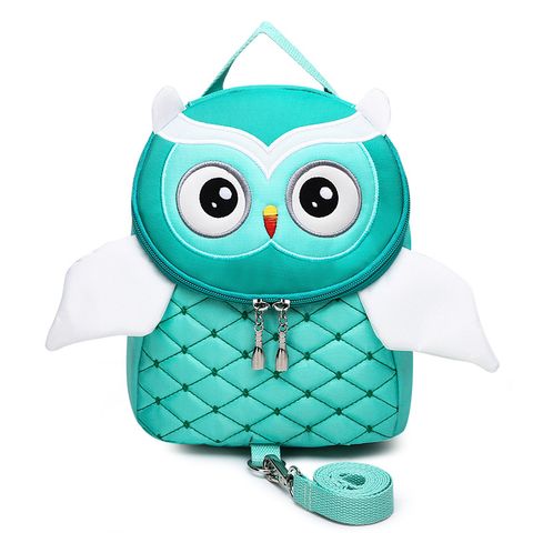 Cute Cartoon Wings Anti-Lost Schoolbag Kindergarten Backpack 1-3 Years Old Baby's Backpack New Children's Schoolbag