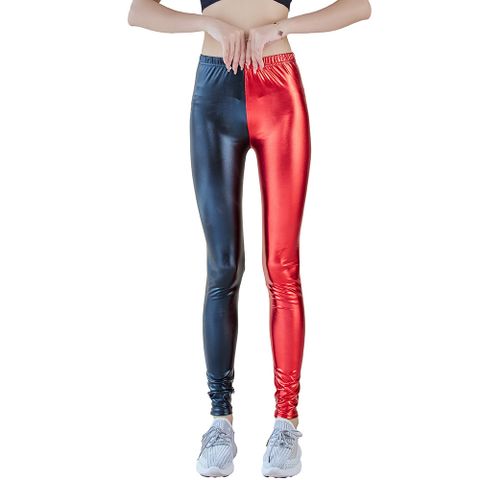 Women's Daily Party Bar Sexy Solid Color Ankle-Length Skinny Pants