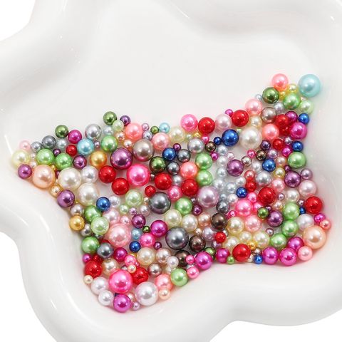 1 Set Imitation Pearl Round Beads