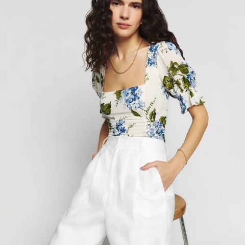 Women's T-shirt Short Sleeve Blouses Tassel Streetwear Leaves Flower