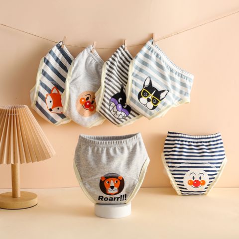 Cute Animal Stripe Cotton Baby Cloth Diaper Baby Accessories