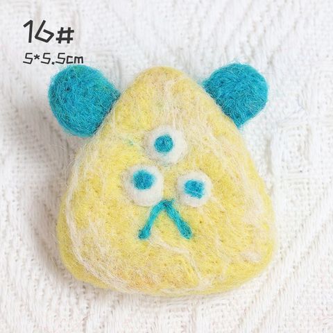 Cute Simple Style Cartoon Character Plush Unisex Brooches