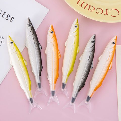 1 Piece Fish Learning Daily PVC Cute Gel Pen