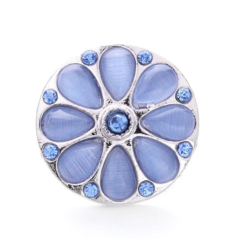 1 Piece Alloy Floral Jewelry Buckle