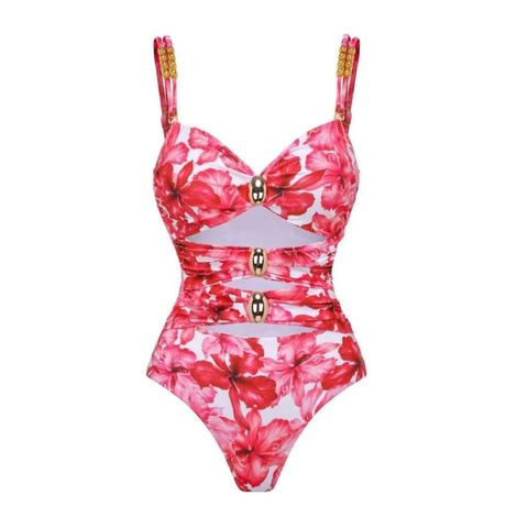 Women's Sexy Ditsy Floral 2 Pieces One Pieces Swimwear