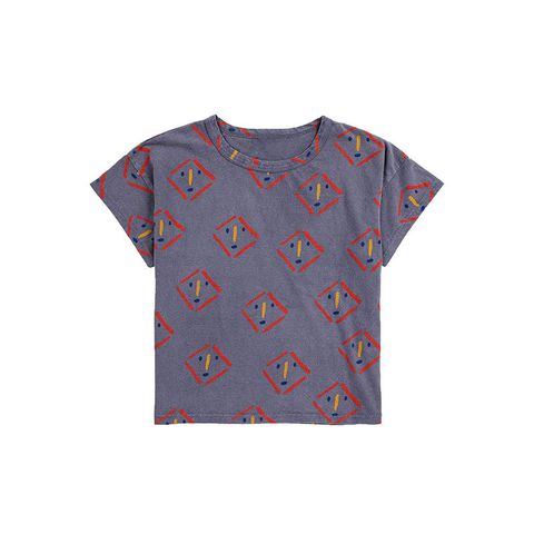 Cute Simple Style Animal Cartoon Round Dots Cotton T-shirts & Blouses