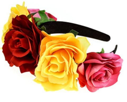 Fashion Flower Cloth Party Hair Band Costume Props 1 Piece