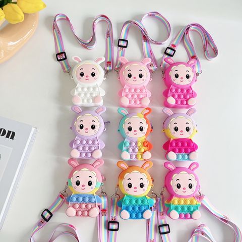 Unisexo Animal Gel De Sílice Cremallera Carteras Para Niños