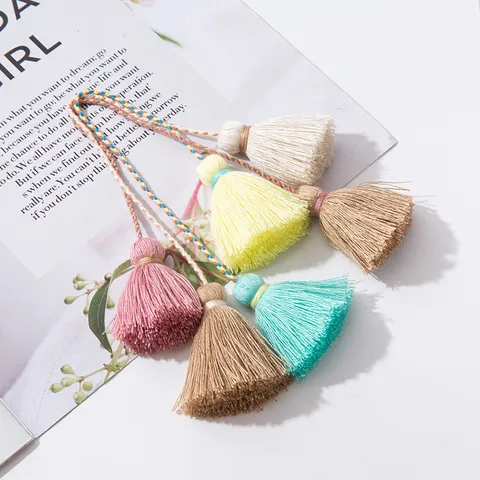 10 PCS/Package 20cm Cotton Tassel Rope